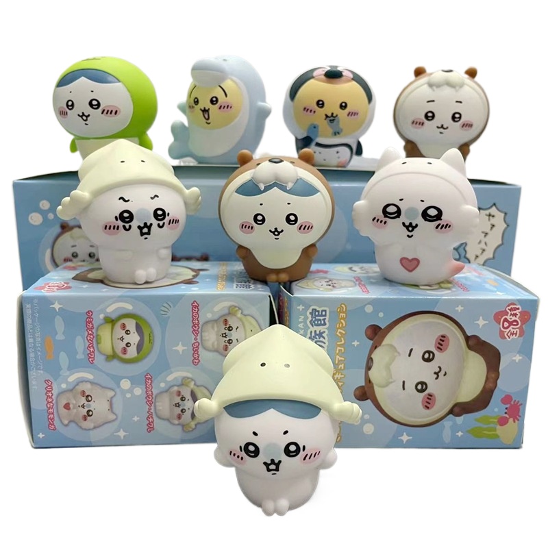 8pcs/Box Kawaii Chiikawa Aquar - đánh giá và giá Marine Aquarium