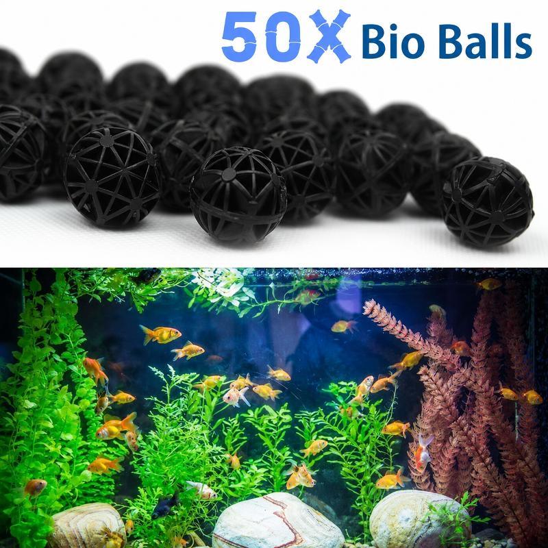 50Pcs 16mm Aquarium Bio Filter - đánh giá và giá Marine Fish Tank