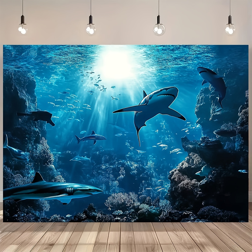 Majestic Deep Sea Shark Wall T - đánh giá và giá Ocean Aquarium