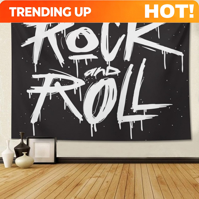 Customize Rock & Roll Tapestry - đánh giá và giá Live Rock
