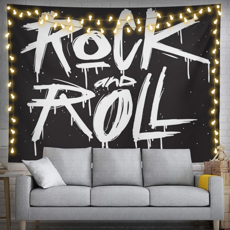 Customize Rock & Roll Tapestry - đánh giá và giá Live Rock